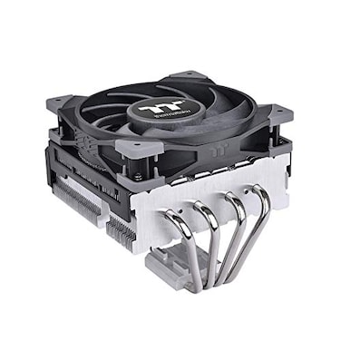 Thermaltake TOUGHAIR 110 140W TDP Top Flow CPU Cooler IntelAMD Universal Socket LGA 17001200 120mm 2000RPM High Static Pressure PWM Fan with High Performance Copper Heat Pipes CLP073AL12BLA