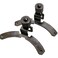 TEAMWILL 2X Buckle Kit Mounting Bracket Screw Installation Fixing Buckle Holder Replacement Compatible with Cooler Master B120 240 360 AMD AM4