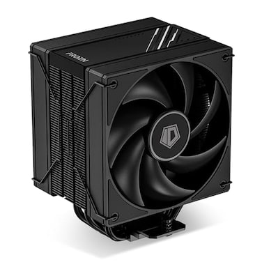ID-COOLING IDCOOLING FROZN A410 DK CPU Cooler AllBlack Layout Single Tower with 2x120mm FDB Fans in a PushPull Configuration Noninterference with RAM Compatible with Intel and AMD Latest Sockets