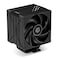 ID-COOLING IDCOOLING FROZN A410 DK CPU Cooler AllBlack Layout Single Tower with 2x120mm FDB Fans in a PushPull Configuration Noninterference with RAM Compatible with Intel and AMD Latest Sockets