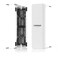 Noctua NAHC4 chromaxWhite Heatsink Cover for NHD15 NHD15S NHD15 SEAM4 White