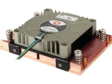 Dynatron A18 1U Active PWM Blower with Copper fins Active heatsink for AMD Socket AM4