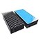 Easycargo 2pcs 40mm Heatsink Kit 100mmx40mmx20mm 3M8810 Thermal Conductive Adhesive Tape Cooling Aluminium Heat Sink