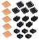 Easycargo 20pcs Raspberry Pi 4 Heatsink Kit Aluminum Copper 3M 8810 Thermal Conductive Adhesive Tape for Cooling Raspberry Pi 4 B Raspberry Pi 3 B