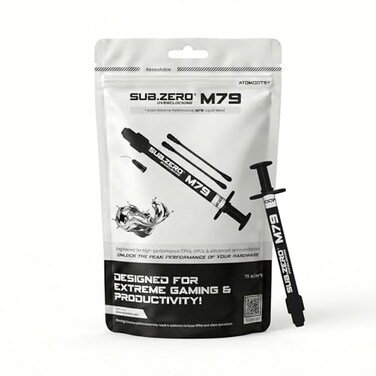 Atomdots M79 Liquid Metal Thermal Compound 79 WmK Subzero Overclocking 10 Gram