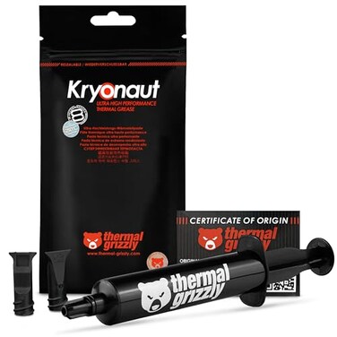 Thermal Grizzly Kryonaut 37 Gram10 ml Extremly High Performance Thermal Paste for Demanding Applications and Overclocking CPUGPUPS4PS5Xbox