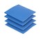 OwlTree 4 Pack Thermal Pad100x100mm 05mm 1mm 15mm 2mm Highly Efficient Thermal Conductivity 60 WmKHeat Resistant Silicone Thermal Pads for Laptop Heatsink CPU GPU SSD IC LED Cooler