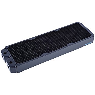 Alphacool NexXxos XT45 Full Copper Radiator420 140mm x 3 Triple Fan Black