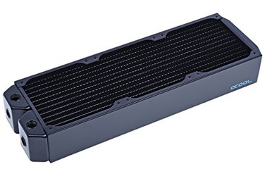 Alphacool NexXxos UT60 Full Copper Radiator 420mm Triple Fan Black