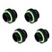 Barrow G14 Male to Male Mini Extender Fitting Black 4Pack