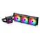 Lian Li GA II LCD 360MM AIO Asetek 8th Gen 288 IPS LCD Screen Liquid Cooler Screen Recording for Videos and Photos PreInstalled UNI Fan SLINF Fans GA2ALCD36INB