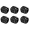 greenDracaena dracaenaio 6 Pack G14 Thread to 38 ID 58 OD Compression Fitting for Soft Tubing Soft Tube Connectors for Computer Water Cooling System Black