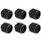 greenDracaena dracaenaio 6 Pack G14 Thread to 38 ID 58 OD Compression Fitting for Soft Tubing Soft Tube Connectors for Computer Water Cooling System Black
