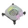 CORSAIR iCUE Link XC7 RGB Elite CPU Water Block Transparent Flow Chamber 24 RGB LEDs Fits Intel LGA 1700 AMD AM5 and Older White