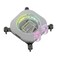 CORSAIR iCUE Link XC7 RGB Elite CPU Water Block Transparent Flow Chamber 24 RGB LEDs Fits Intel LGA 1700 AMD AM5 and Older White