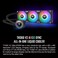 Thermaltake TH360 ARGB Sync V2 CPU Liquid CoolerAlO Liquid CoolingFan 120mm3PWM 5002000 RPMMirror WaterblockMB ARGB Sync Control CLW362PL12SWABlack