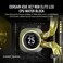 CORSAIR XC7 RGB Elite LCD CPU Water Block 480x480 IPS LCD Screen 31 RGB LEDs USBC Fits Intel LGA 1700 AMD AM5 and Older Stealth Gray