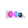 NZXT Kraken Elite 280 RGB 2024 AIO CPU Liquid Cooler 280mm Radiator F280 RGB Core Fan Customizable 272 IPS LCD NZXT Turbine Pump AMD AM5 AM4 Intel LGA 18511700 1200115X White