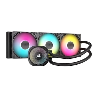 CORSAIR Nautilus 360 RS ARGB Liquid CPU Cooler 360mm AIO LowNoise Direct Motherboard Connection DaisyChain Intel LGA 18511700 AMD AM5AM4 3X RS120 ARGB Fans Included Black