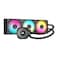 CORSAIR Nautilus 360 RS ARGB Liquid CPU Cooler 360mm AIO LowNoise Direct Motherboard Connection DaisyChain Intel LGA 18511700 AMD AM5AM4 3X RS120 ARGB Fans Included Black