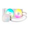 CORSAIR Nautilus 240 RS ARGB Liquid CPU Cooler 240mm AIO LowNoise Direct Motherboard Connection DaisyChain Intel LGA 18511700 AMD AM5AM4 2X RS120 ARGB Fans Included White