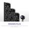 NZXT Kraken Plus 360 AIO CPU Liquid Cooler 360mm Radiator 3 x F120P Fans Customizable 154 Square LCD AMD AM5 AM4 Intel LGA 18511700 1200115X Black