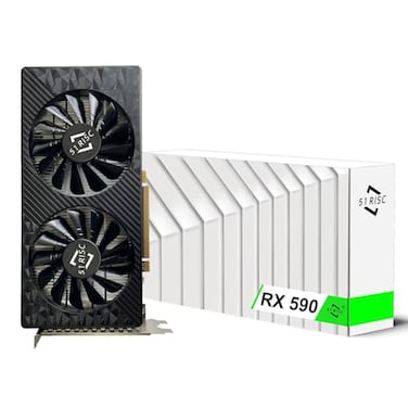 51RISC Radeon RX 590 GME Graphics Card 2304SP 8GB GDDR5 256bit PCIe 30 16 1340MHz Base Clock Gaming Video Card Radeon RX 590 GME
