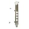 BestPartsCom New Metal Full Height Graphics Card Mount for NVIDIA Quadro K1200 NVS 510 P400 P600 P1000 with 2x Screws