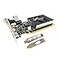 QTHREE GeForce GT 730 4GB Graphics Card2X HDMI DPVGADDR364 BitLow Profile Video Card for PCComputer GPUPCI Express X8SFFDirectX 12Support Winows 11
