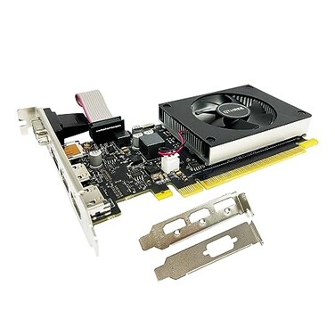 QTHREE GeForce GT 730 4GB Graphics Card2X HDMI DPVGADDR364 BitLow Profile Video Card for PCComputer GPUPCI Express X8SFFDirectX 12Support Winows 11