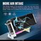 EZDIY-FAB EZDIYFAB PCIe 40 GPU Mount Bracket with ARGB LED Module MultiAngle Adjustment with All White Riser Cable Compatible to RTX4090 4080 4070ti White