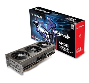 Sapphire 113480120G Nitro AMD Radeon RX 9070 XT Gaming OC Graphics Card with 16GB GDDR6 AMD RDNA 4