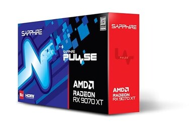 Sapphire Pulse AMD Radeon RX 9070 XT Gaming 16GB Dual HDMIDual DP