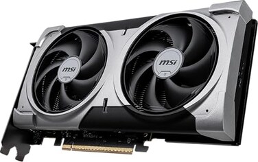 MSI GeForce RTX 5060 Ti 16G Ventus 2X OC Plus Graphics Card RTX 5060 Ti GPU 16GB GDDR7 28Gbps128bit PCIe 50 DualFan Thermal Design 2 x STORMFORCE Fan HDMI 21b DisplayPort 21b