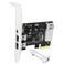 LinksTek 4Ports 1394A PCIE FireWire 400 Expansion Card for Windows Desktop PCs 3X 6Pin and 1X 4Pin 1394A 400Mbps Ports with 4Pin6Pin 1394A Cables and Low Profile Bracket PCIE1394A