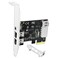 LinksTek 4Ports 1394A PCIE FireWire 400 Expansion Card for Windows Desktop PCs 3X 6Pin and 1X 4Pin 1394A 400Mbps Ports with 4Pin6Pin 1394A Cables and Low Profile Bracket PCIE1394A