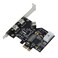 SEDNA PCIExpress IEEE 1394b FireWire 3 Port Controller Card 2 External 1 Internal
