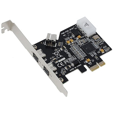 SEDNA PCIExpress IEEE 1394b FireWire 3 Port Controller Card 2 External 1 Internal