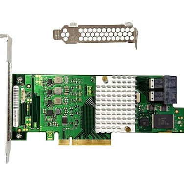 LANPAN SAS HBA Card Compatible with LSI 93008i IT Mode D3307 PCIe SATA Expansion Card 8Port 12Gbs PCIe 30 SAS Expander Support HBA Controller with 2X SFF8643 Internal for NAS ZFS TrueNAS unRAID