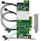 LANPAN SAS HBA Card Compatible with LSI 9211 93008i IT Mode PCIe SATA Expansion Card SAS Expander Support 8Port 12Gbs PCIe 30 HBA Controller with 2X SFF8643 to 4X SATA Cables for NAS TrueNAS unRAID