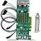 LANPAN SAS HBA Card Compatible with LSI 92078i IT Mode PCIe SATA Expansion Card SAS Expander Support 8Port 6Gbps PCIe 30 HBA Controller with 2x SFF8087 to 4x SATA Cables for ZFS TrueNAS unRAID Proxmox