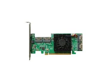 HighPoint Rocket 1580 NVMe 8Port M2U2 Industry FastestPerformanceComprehensive Selection Capable of Supporting Over 100TB On a Single Controller Black