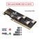 Cablecc Slimline Four SFF8654 4X 4 NVME to PCIE Express 30 40 Raid Card VROC Raid0 Hyper Adapter