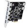FebSmart 7Ports Superspeed 5Gbps PCIE USB 30 Expansion Card for Windows 11 10 8x 7 Vista XP Desktop PCs Built in FebSmart SelfPowered Technology No Need Additional Power Supply FSU7Pro