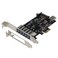 Sedna PCIE 7 Port USB 31 Gen I 5Gbps Adapter Card 6 External and 1 Internal Ports with Low Profile Bracket
