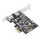 PUSOKEI PCIE Expansion Card PCI Express to Port PS2 Expansion Card PS2 Keyboard and Mouse Port Expansion Card Without USB Port SATA Power Interface for