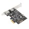 PUSOKEI PCIE Expansion Card PCI Express to Port PS2 Expansion Card PS2 Keyboard and Mouse Port Expansion Card Without USB Port SATA Power Interface for
