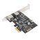 PUSOKEI PCIE Expansion Card PCI Express to Port PS2 Expansion Card PS2 Keyboard and Mouse Port Expansion Card Without USB Port SATA Power Interface for