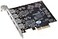 Sonnet Allegro Pro USB 32 Type A PCIe Card Four SuperSpeed 10Gbps USB Connectors