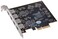 Sonnet Allegro Pro USB 32 Type A PCIe Card Four SuperSpeed 10Gbps USB Connectors